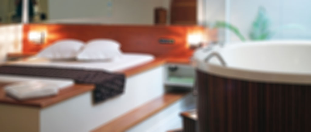 Suíte Acqua do Motel Cisne — a mais requintada